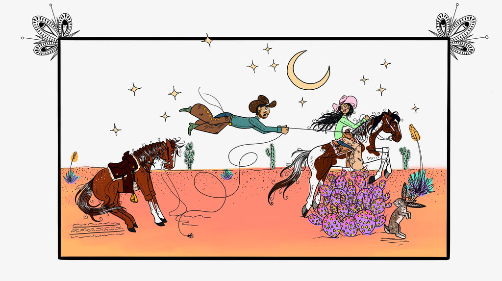 " Hold UR Horses " Baby Tee