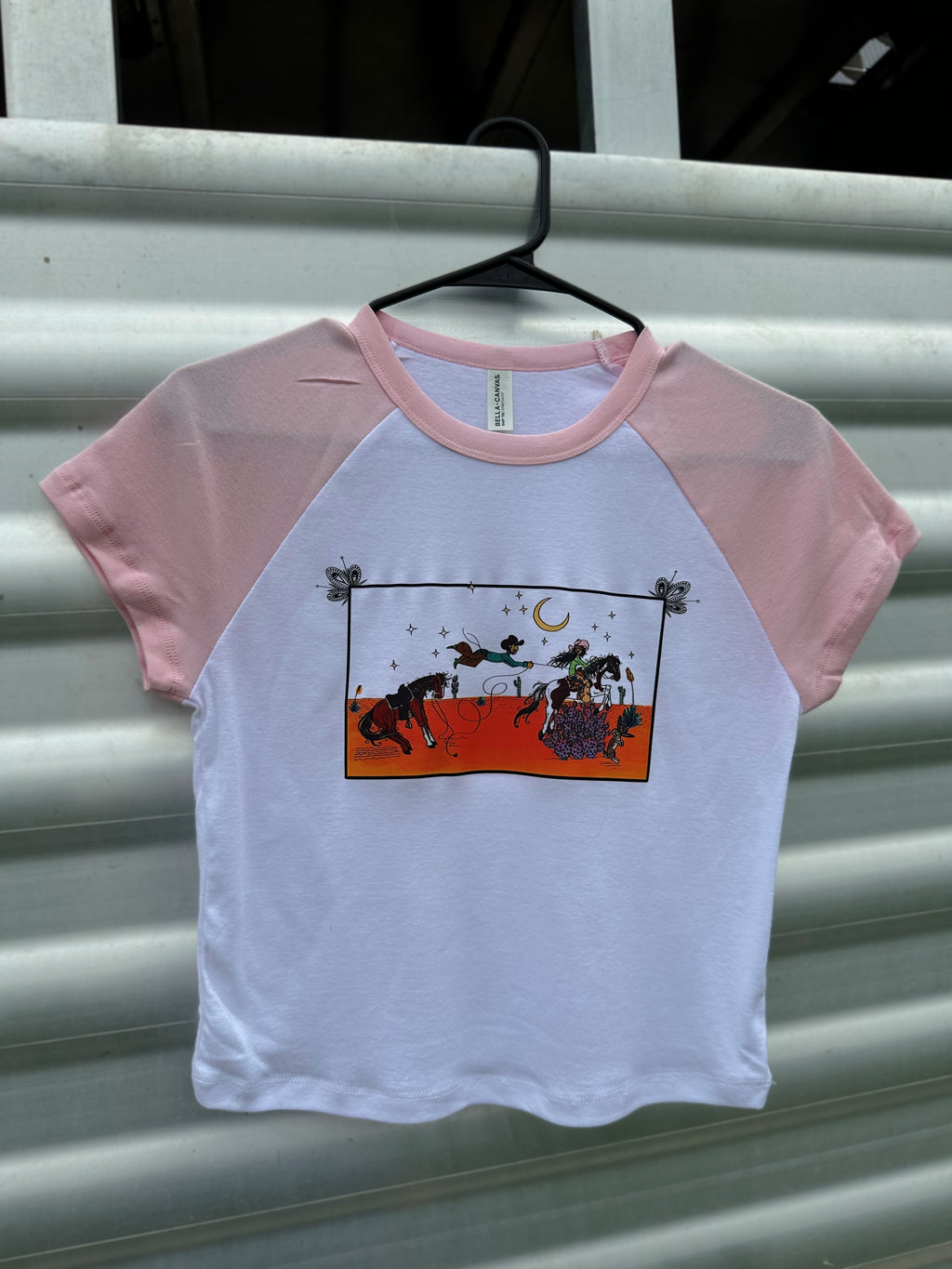 " Hold UR Horses " Baby Tee