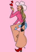 " Kissy Cowgirl " Tee