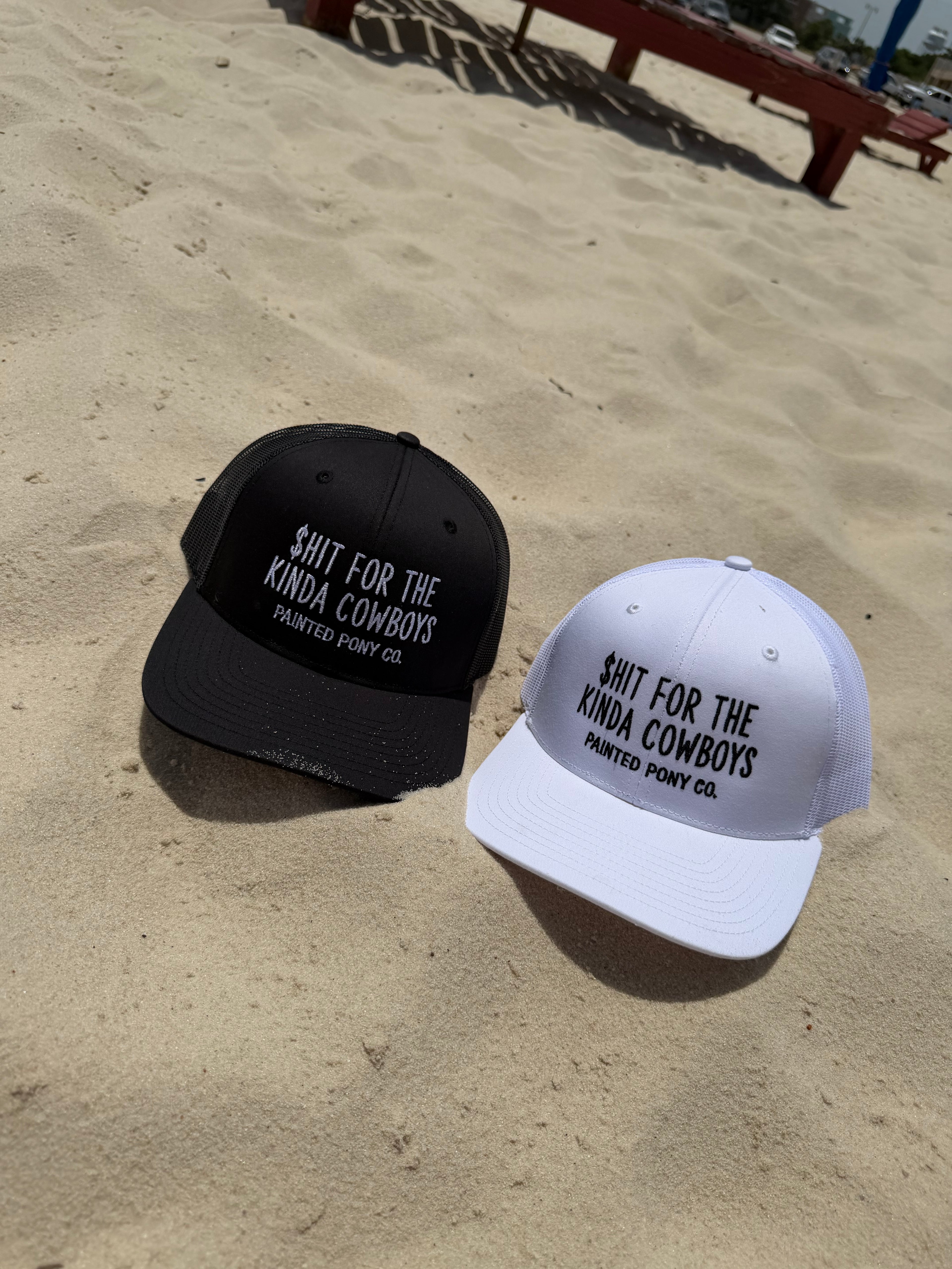 “$HIT FOR THE KINDA COWBOYS” Lid
